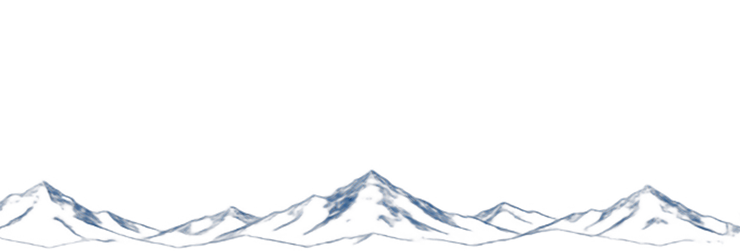 Mountain silhouette
